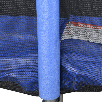 Homcom  8ft Trampoline Replacement Net, Black 