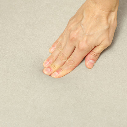 HOMCOM Two-Seater Velvet-Feel Mid Century Sofa - Cream/Blue 