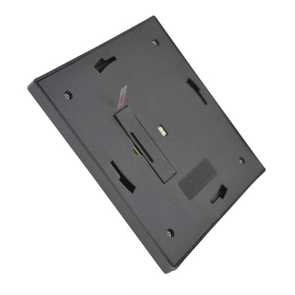 Outsunny Outdoor Garden Solar Post Lamp Photosensitive LED Lantern Bollard Pathway 1.2M Tall – Black 