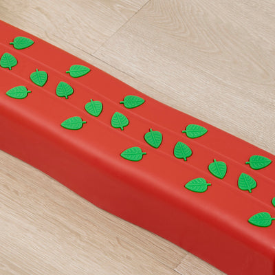 Outsunny Five-Piece Kids Stepping Stones and Balance Bridge w/ Non-Slip Surface & Bottom. for Toddlers - Multicoloured 