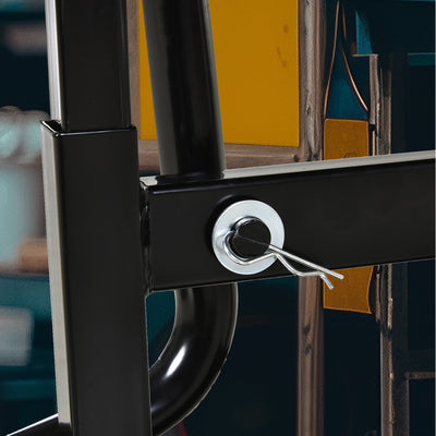 DURHAND Steel Motorbike Jack Lift, 27.5 / 39.5 Hcm - Black 