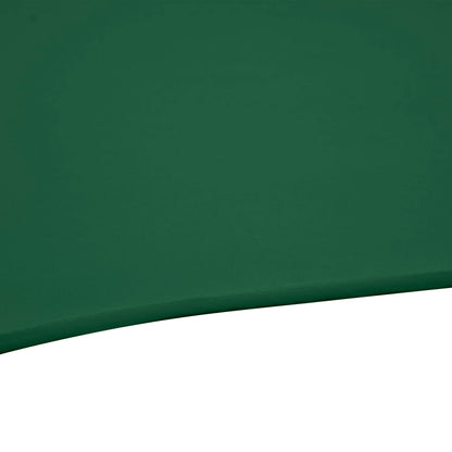 Outsunny 2.5M Garden Cantilever Parasol, Offset Roma Patio Umbrella Hanging Sun Shade Canopy Shelter with 360\'c2\'b0 Rotation and Cross Base, Green