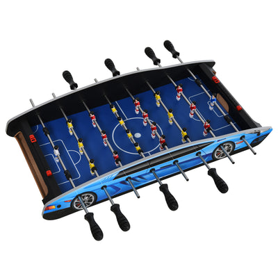 HOMCOM 29 Inch Mini Tabletop Football Foosball Gaming Table  Play Fun Game Toy 74.5L x 36.1W x 12H CM 