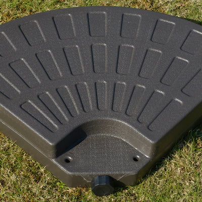 Outsunny Set of 4 Fillable Parasol Weights - 100kg 