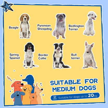 PawHut Wooden Dog Kennel with Removable Floor, Asphalt and Openable Roof, Giant Window for Large Dogs, Yellow 