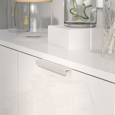 HOMCOM Five-Shelf Shoe Storage Cupboard - White 