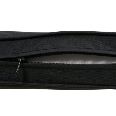 Outsunny 2-Seater Garden Bench Cushion with Ties, Swing Chair Cushion, Replacement Cushion for Outdoor Furniture, 110 x 46 cm, Black 