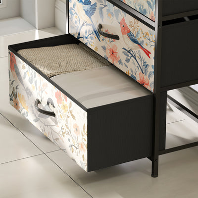 HOMCOM 4-Drawer Chest of Drawers - White 