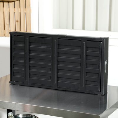 Outsunny Foldable Charcoal Grill - Black 