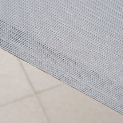 Outsunny Set of Four Stackable Mesh Seat Chairs - Dark Grey 