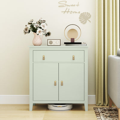 HOMCOM Farmhouse Style Sideboard - Light Green 