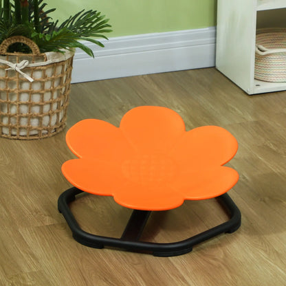 AIYAPLAY Sensory Spinning Chair for Kids, for Coordination, Balance, Orange 