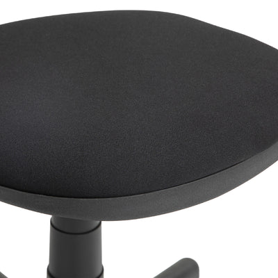 HOMCOM Small Armless Office Chair - Black 