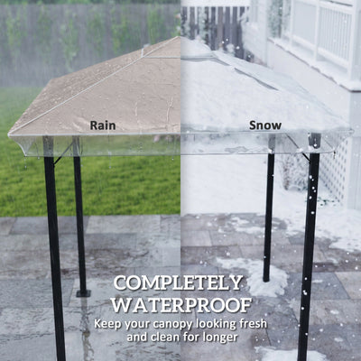 Outsunny 2 x 2 (m) Gazebo Protective Cover, Waterproof Cover for Gazebo, Canopy and Tent 