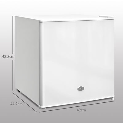 HOMCOM 35L Mini Freezer, -24℃ to -14℃ Temperature - White 