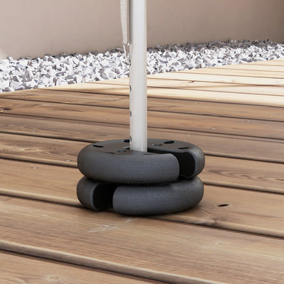 Outsunny Set of 4 PCs Gazebo Sand Weight Bag Bags Leg Weights Marquee Party Tent Canopy 8.8KG 