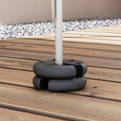 Outsunny Set of 4 PCs Gazebo Sand Weight Bag Bags Leg Weights Marquee Party Tent Canopy 8.8KG 