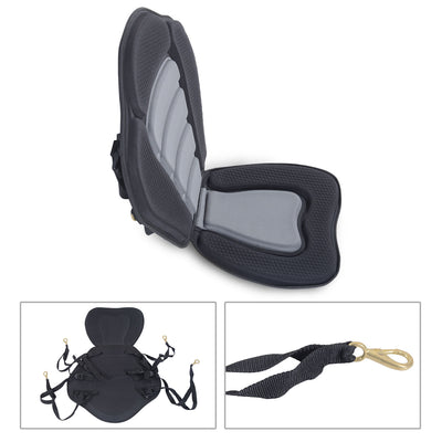 HOMCOM Deluxe Kayak Seat Sit On Top Padded Backrest Canoe Rafting Sports High Back Detachable 