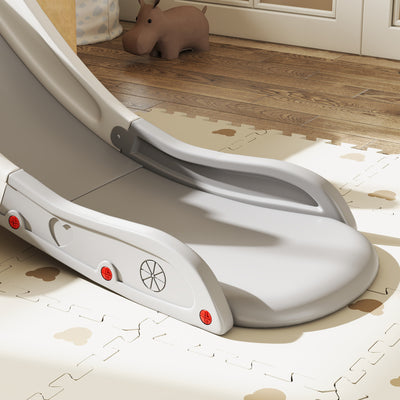 AIYAPLAY Kids Slide for Bed, Sofa, with Extended Length, Easy to assemble and Store, Grey 