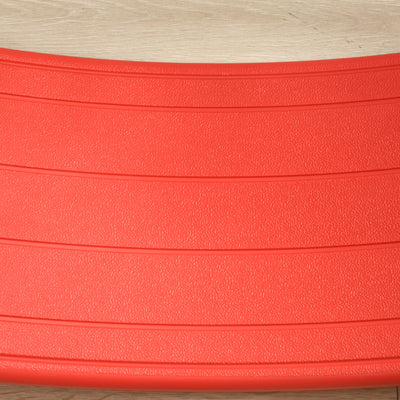 ZONEKIZ Balance Board Kids Wobble Board, Stepping Stone, Montessori Toy for Children, Nursery Toy, for Ages 3-6 Years, 82 x 27.5 x 19.5cm - Red 