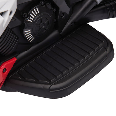 HOMCOM Kids 6V Electric Ride On Motorcycle Electric Motorbike w/ Lights Music Horn 3 Wheel Outdoor Play Toy for 3-5 Years Red 