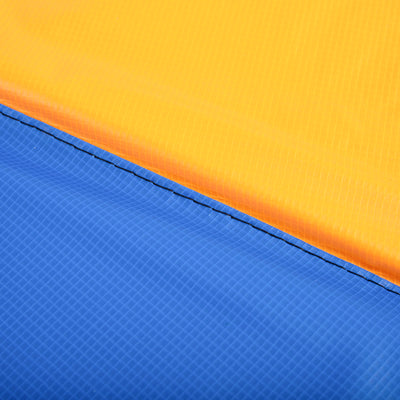 HOMCOM 12FT Replacement Trampoline Pad Thick Foam Safety Φ366cm Spring Cover Bounce Padding - Multi Coloured 