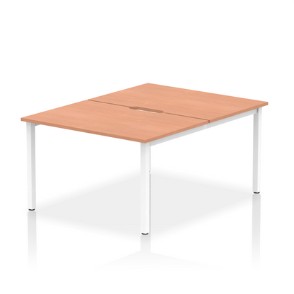 Evolve Plus B2B Bench Desk - 2 Person