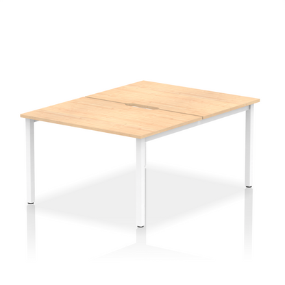 Evolve Plus B2B Bench Desk - 2 Person