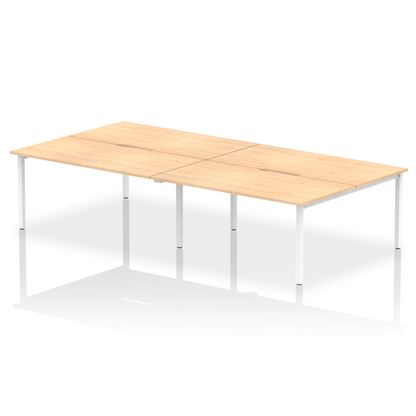 Evolve Plus B2B Bench Desk - 4 Person