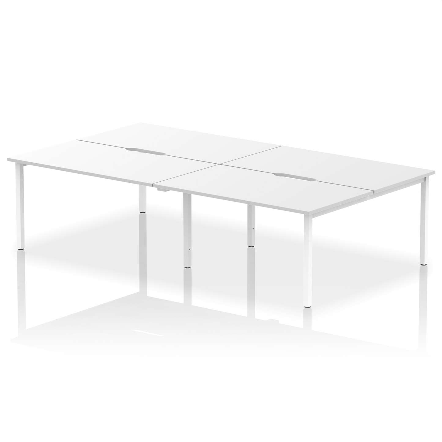 Evolve Plus B2B Bench Desk - 4 Person