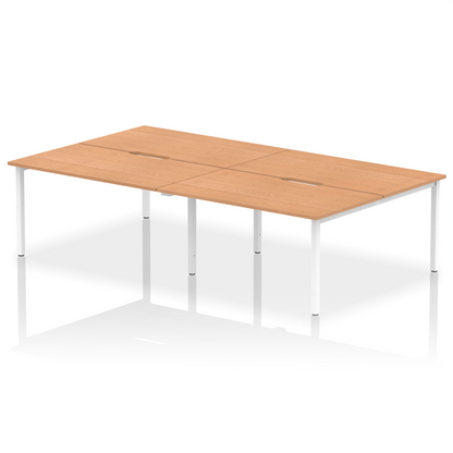 Evolve Plus B2B Bench Desk - 4 Person