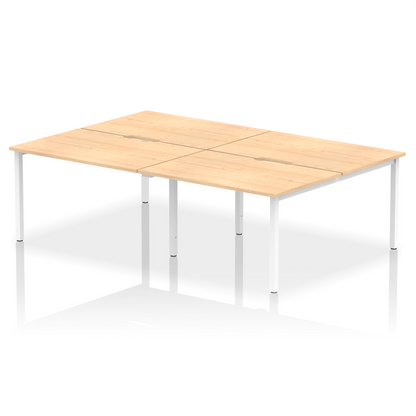 Evolve Plus B2B Bench Desk - 4 Person