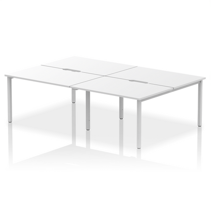 Evolve Plus B2B Bench Desk - 4 Person