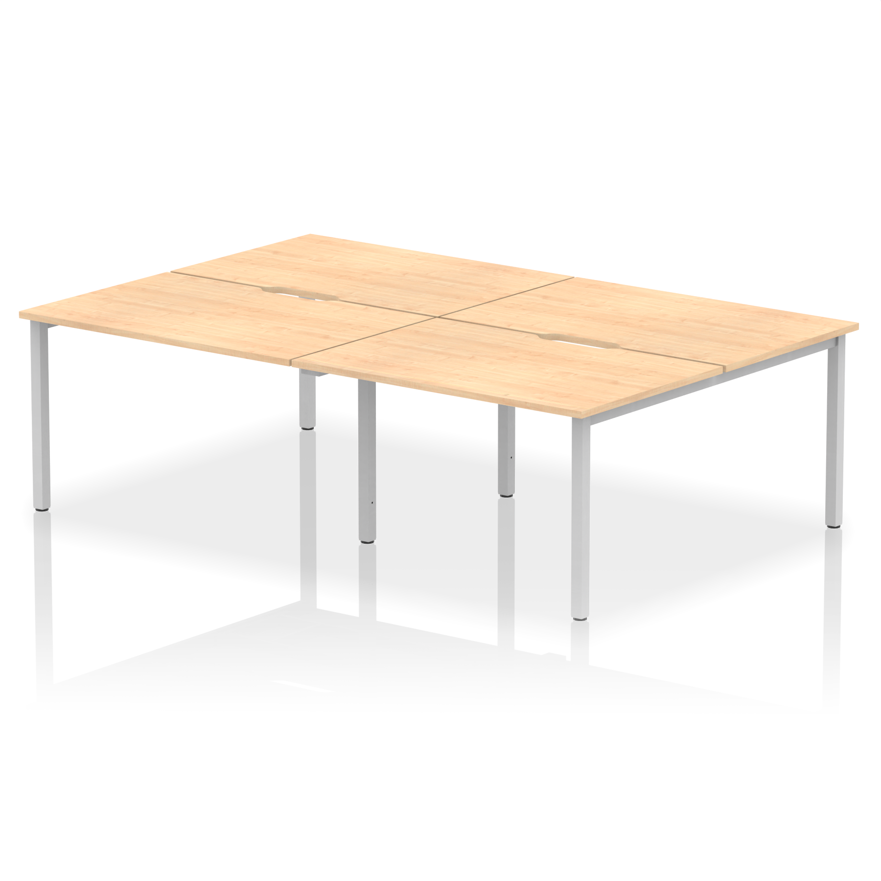 Evolve Plus B2B Bench Desk - 4 Person