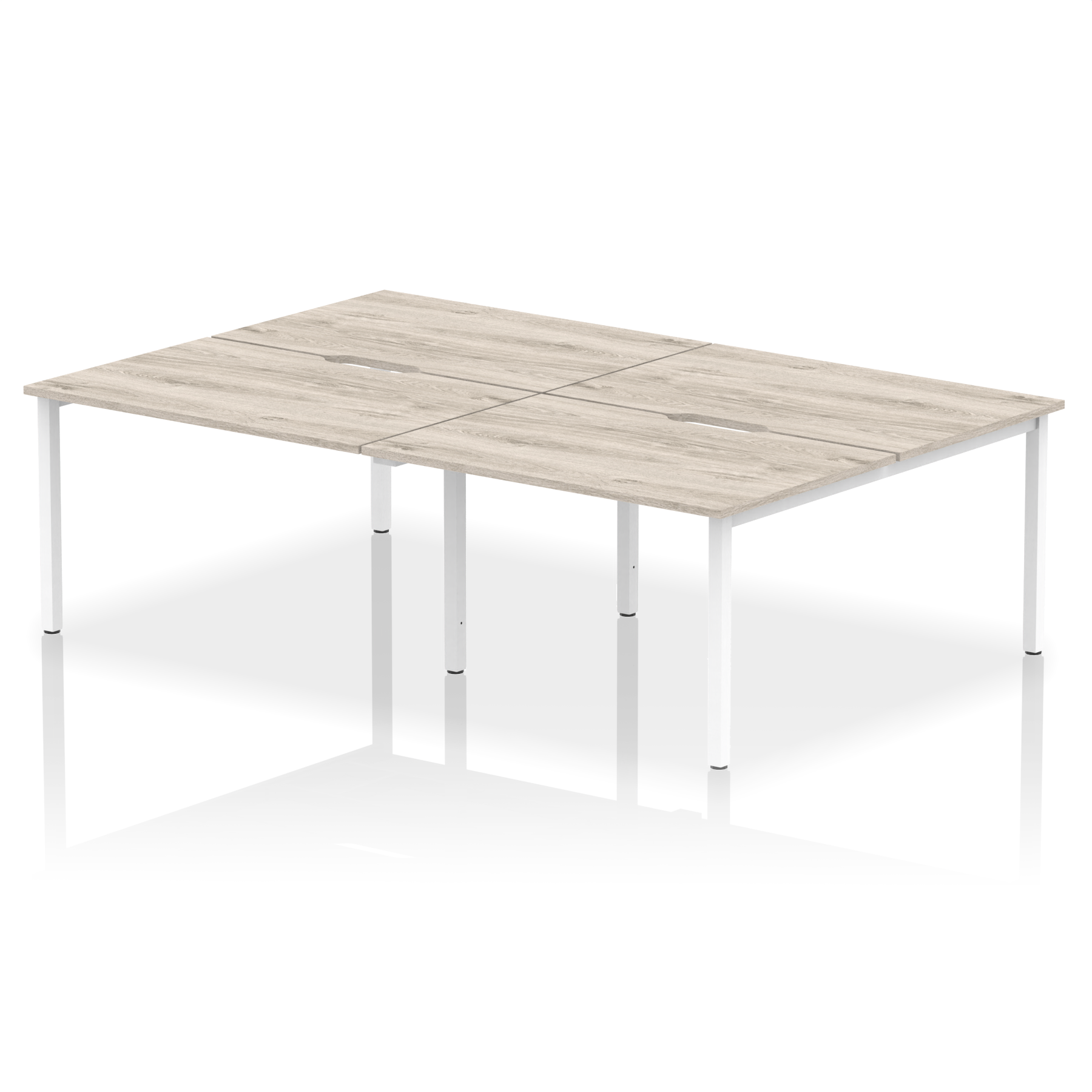 Evolve Plus B2B Bench Desk - 4 Person