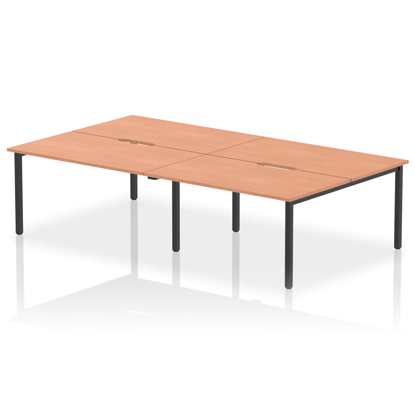 Evolve Plus B2B Bench Desk - 4 Person