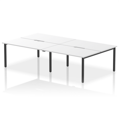 Evolve Plus B2B Bench Desk - 4 Person