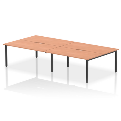 Evolve Plus B2B Bench Desk - 4 Person