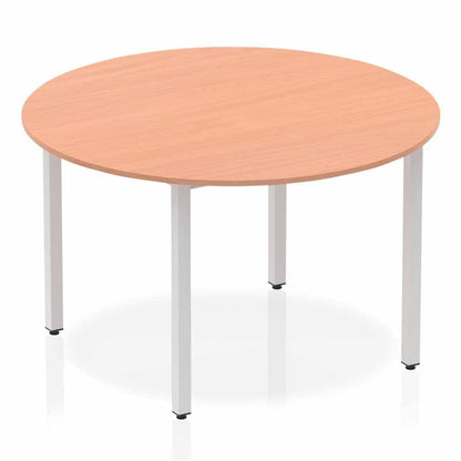 Impulse Circle Table With Box Frame Leg