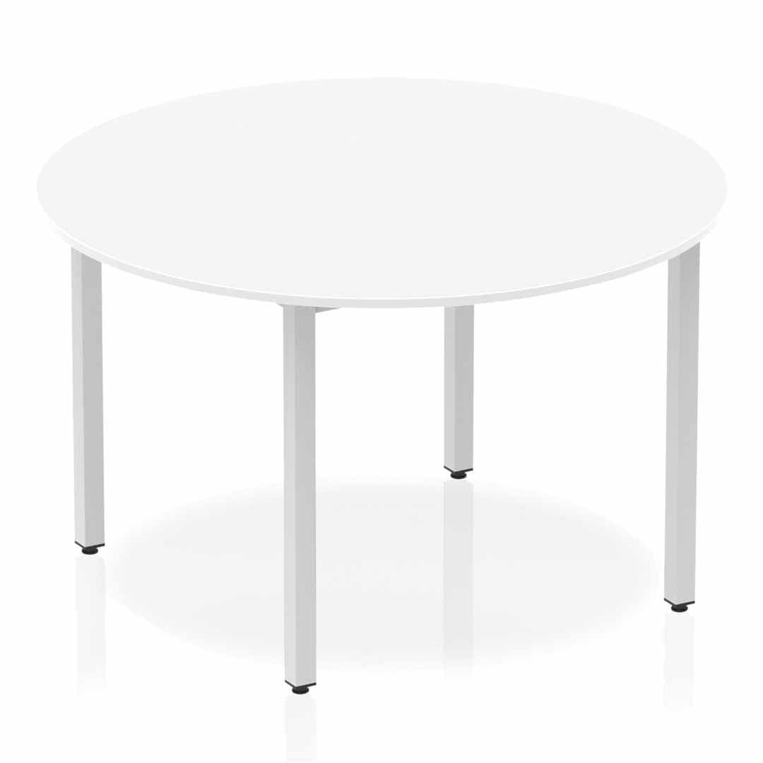 Impulse Circle Table With Box Frame Leg