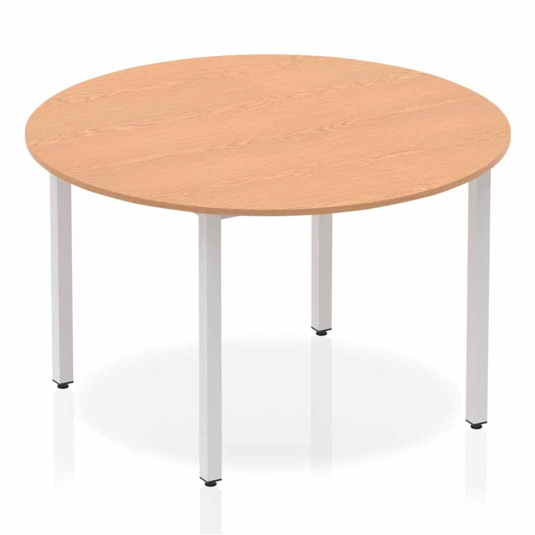 Impulse Circle Table With Box Frame Leg