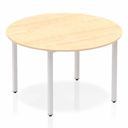 Impulse Circle Table With Box Frame Leg