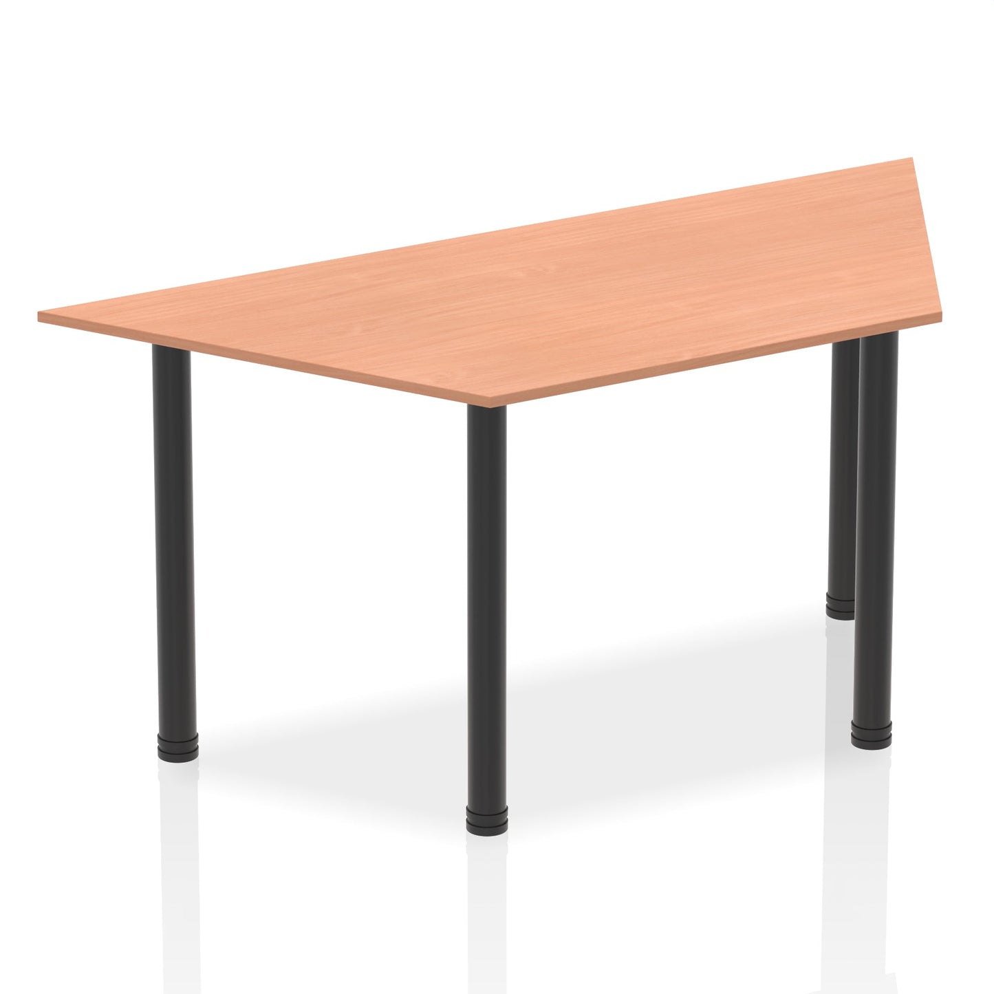 Impulse Trapezium Table With Post Leg