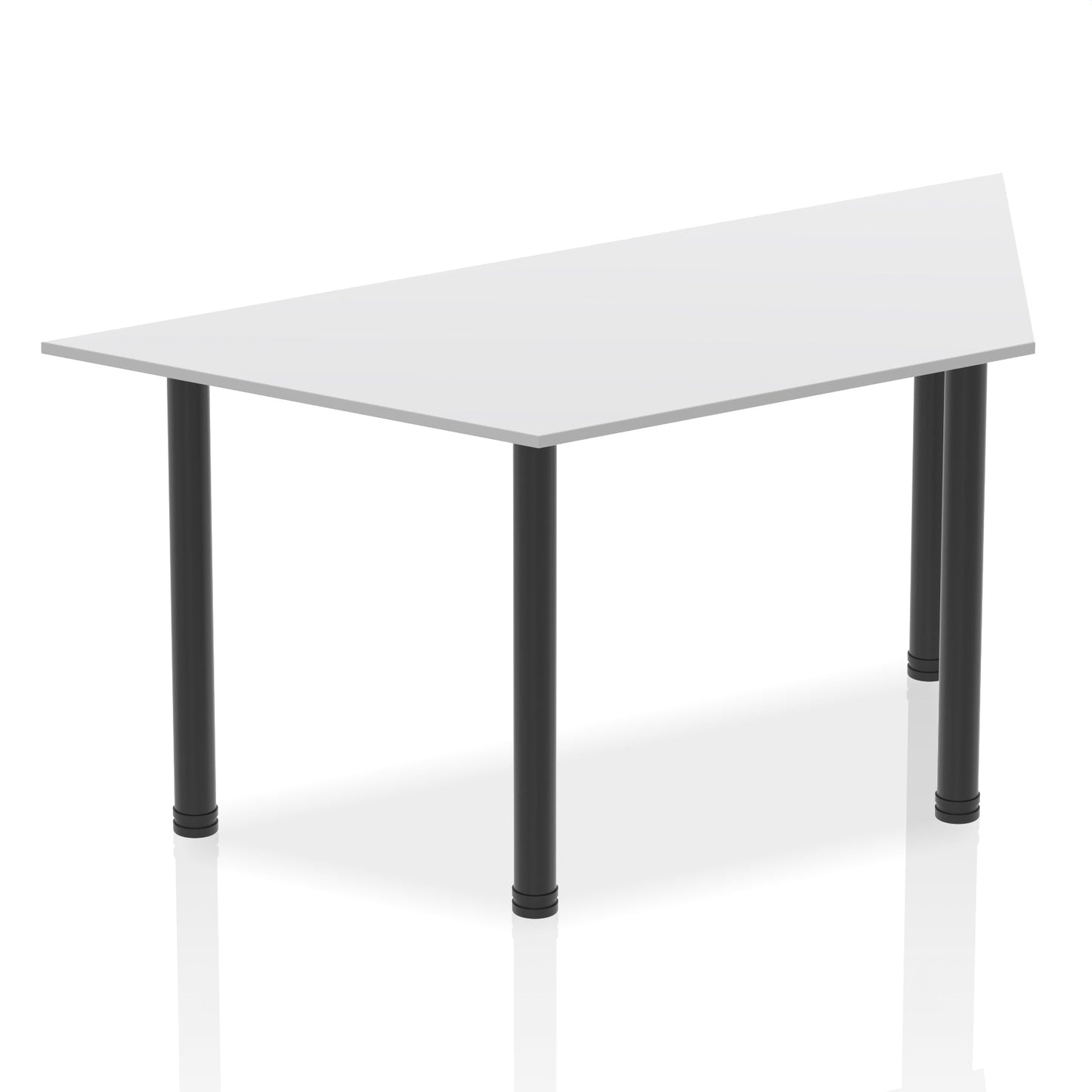 Impulse Trapezium Table With Post Leg