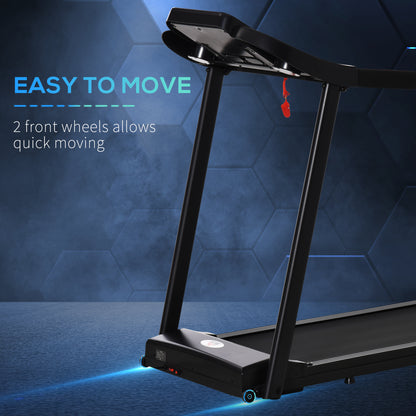 HOMCOM Treadmill Electric Motorised Running Machine w/ LED Display 