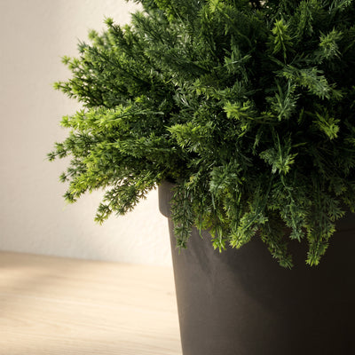 HOMCOM Decorative Artificial Plants Set of 2, UV Resistant Fake Plants in Pot for Indoor Outdoor Decor, 120 cm, Deep Green