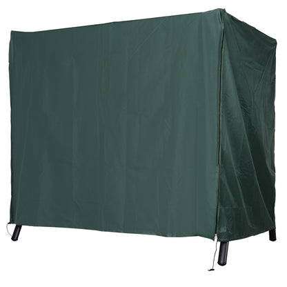 Outsunny 152 x 177cm Three-Seater Swing Chair Protective Cover Green 