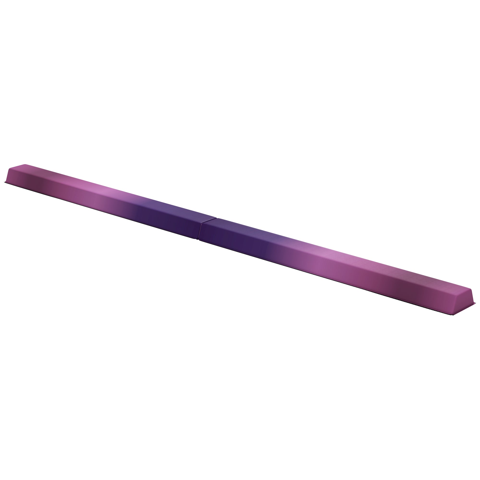 SPORTNOW 7.7ft Folding Gymnastics Beam, Floor Balance Beam for Kids with Anti-Slip Base, Gymnastics Equipment for Home, Purple 