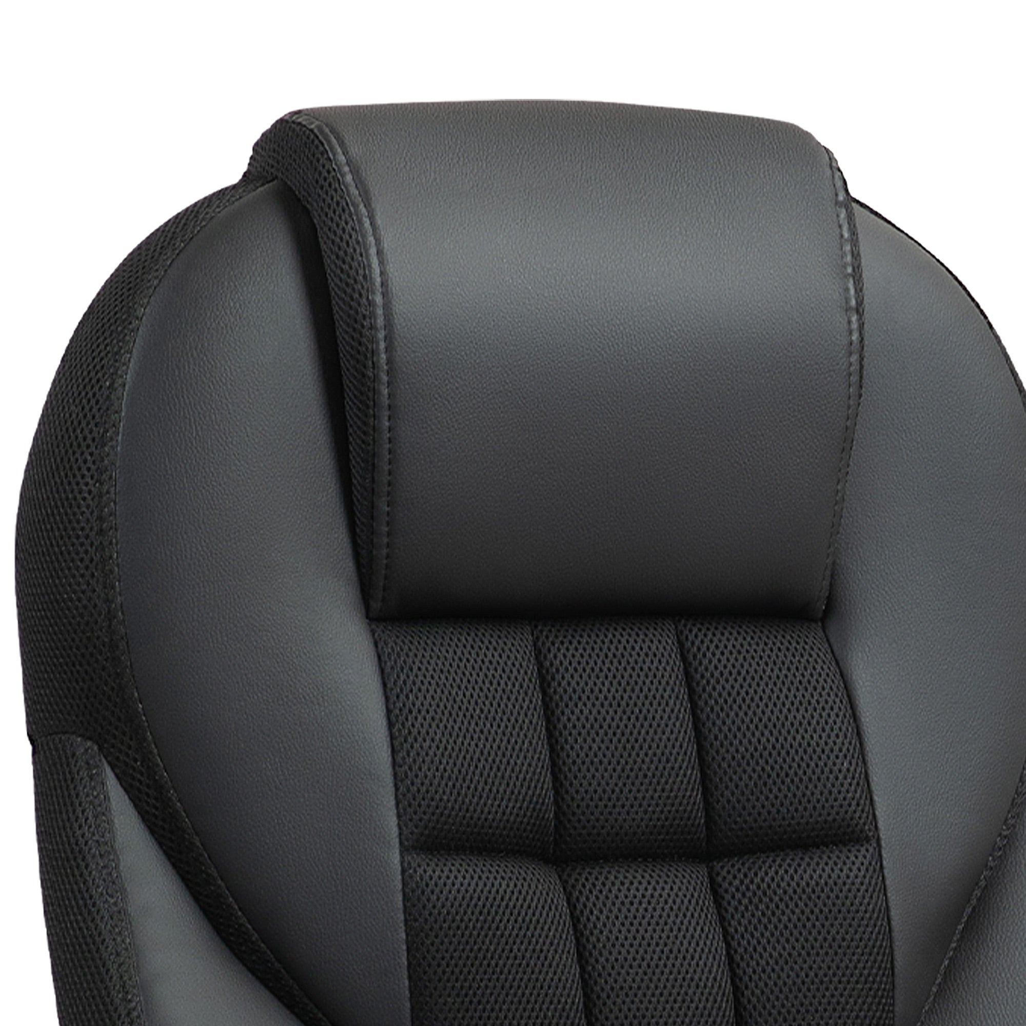 HOMCOM Faux Leather Office Chair - Black 