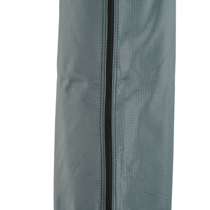 Outsunny Parasol Cover, Cantilever Umbrella Cover, Banana Umbrella Cover with Zipper for Outdoor Garden, Patio, Grey 
